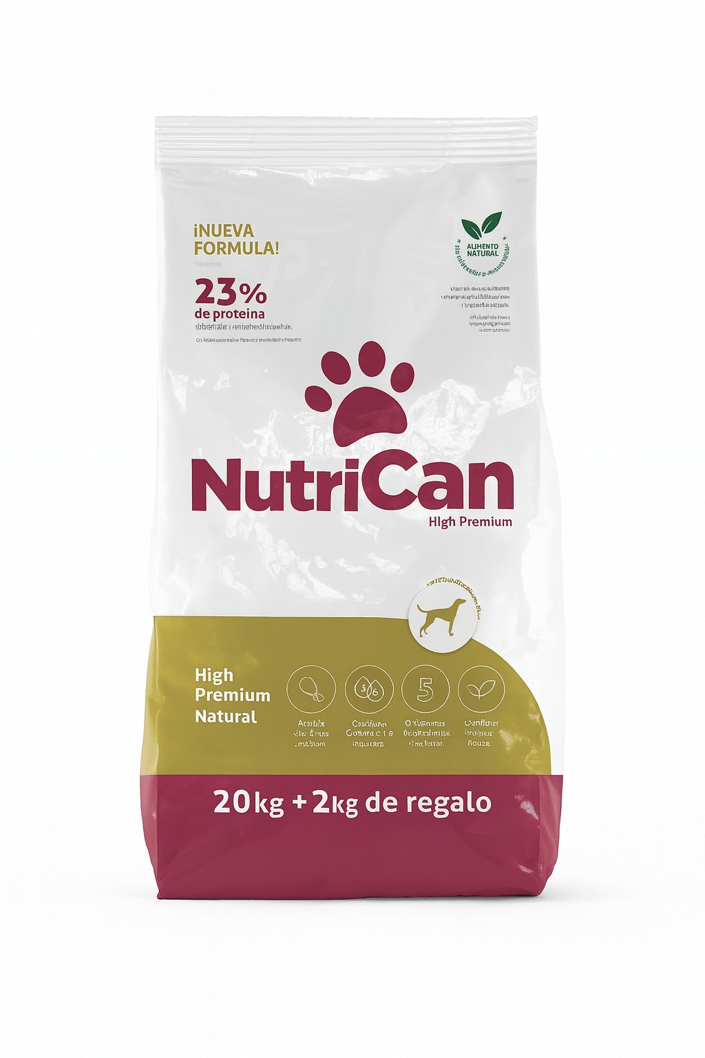 Nutrican Adulto 20+2kg Con Pates Y Snacks