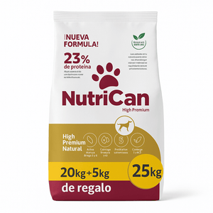 Nutrican Adulto 20+5kg Con Regalo