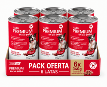 Cargar imagen en el visor de la galería, Pack Vitalcan Premium Lata 340g Trocitos con Pollo en Salsa (6 unidades)