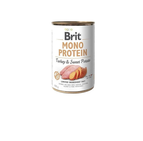 Pate Brit Monoproteina Perro 400g Pavo y Boniato