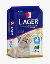 Cargar imagen en el visor de la galería, Piedras Sanitarias Gatos Lager 20kg + Pate