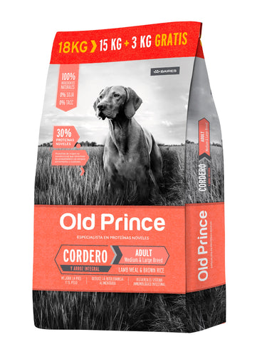 Old Prince Cordero Adulto All Breeds 36Kg Con Regalo