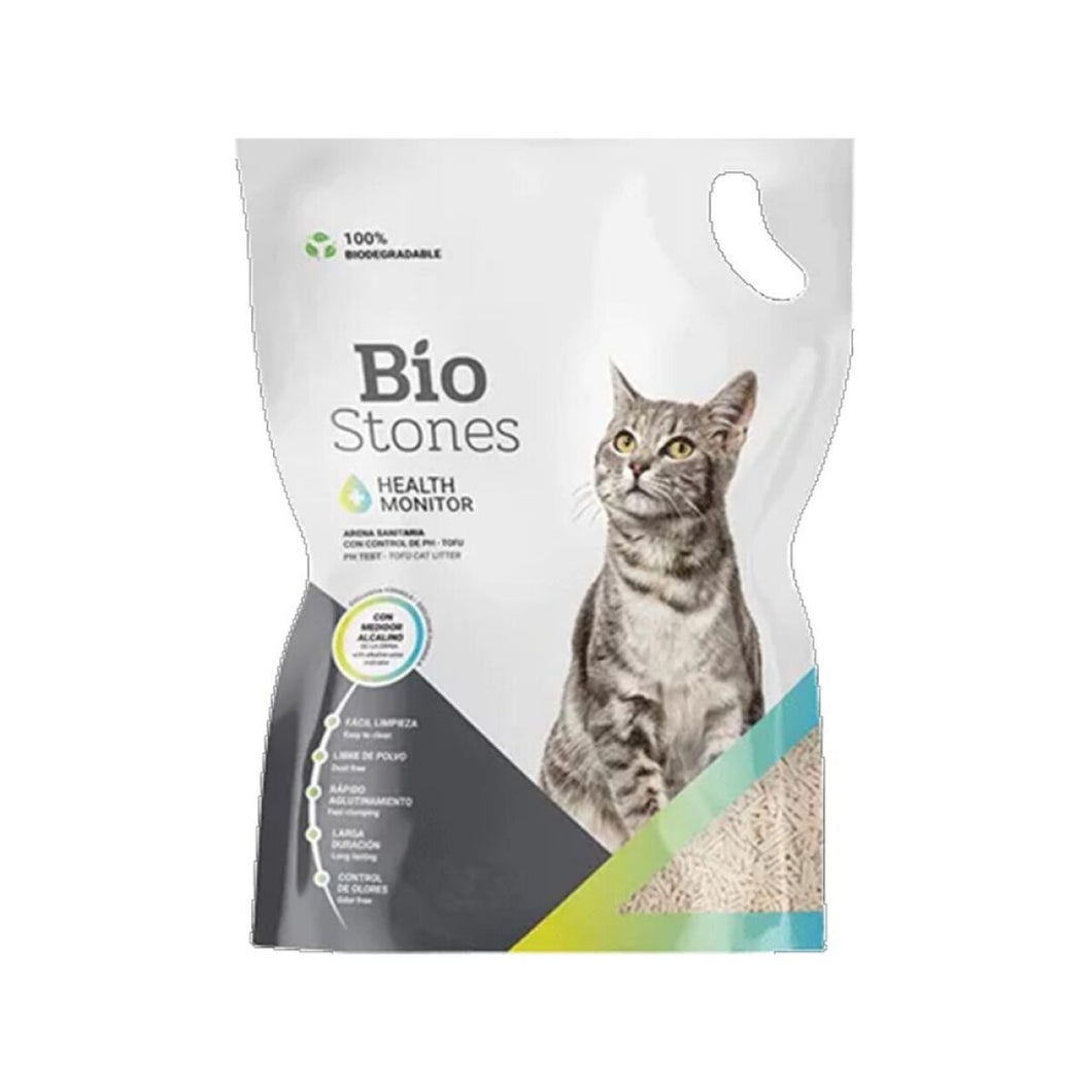 Sanitario Aglomerante Tofu Cat Litter Bio Stones 6L / 2.35Kg