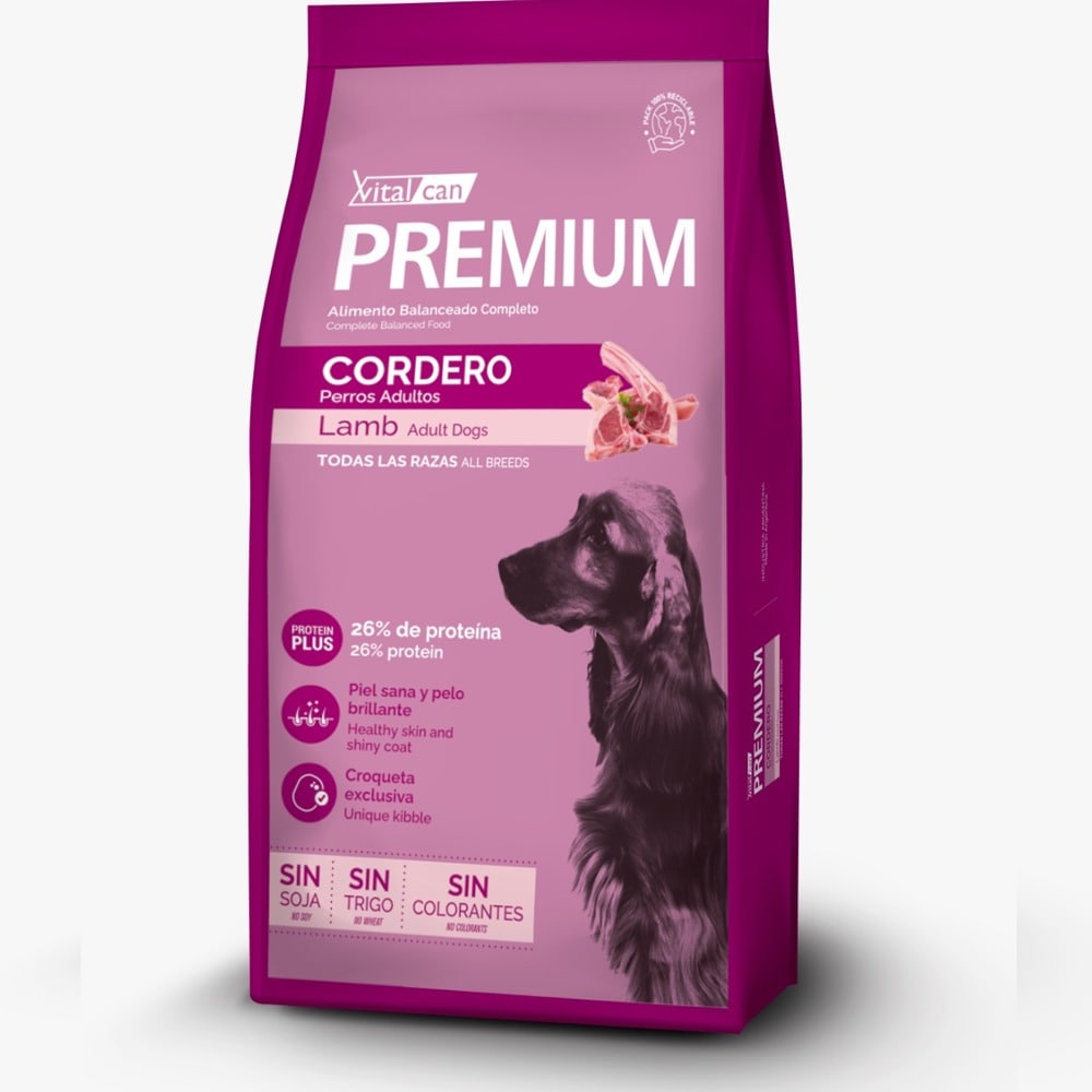 Vitalcan Premium Adulto Cordero 20Kg Con Regalo