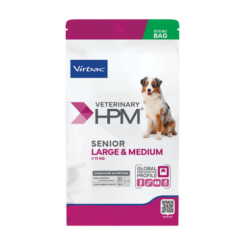 Virbac Hpm Senior Raza Large & Medium 12 Kg Con Regalo