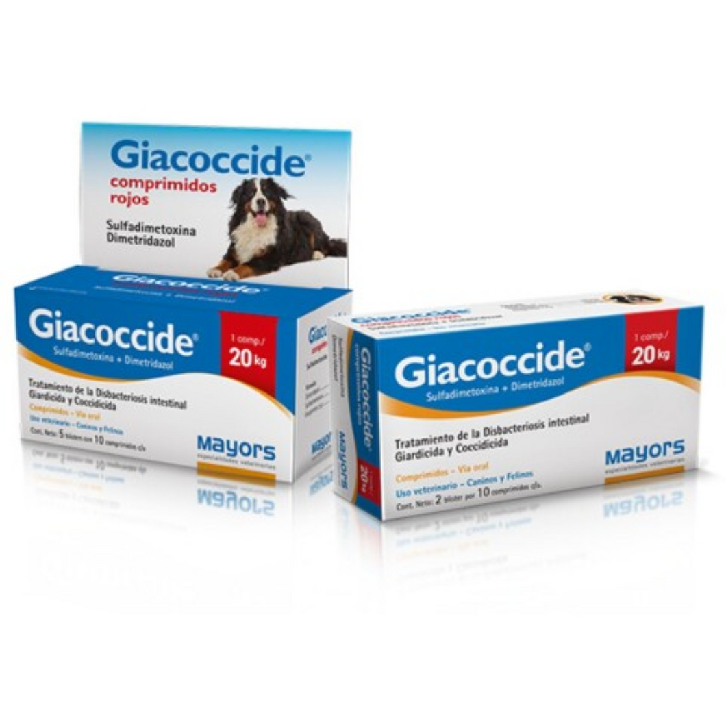 Antiparasitario Giacoccide Rojo 10comp.
