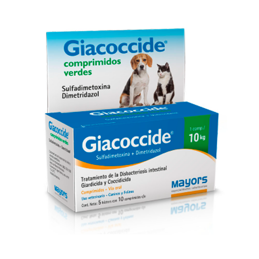 Antiparasitario Giacoccide Verde 10comp.