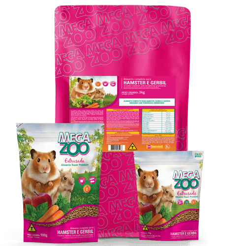 Megazoo Hamster Adulto 900g