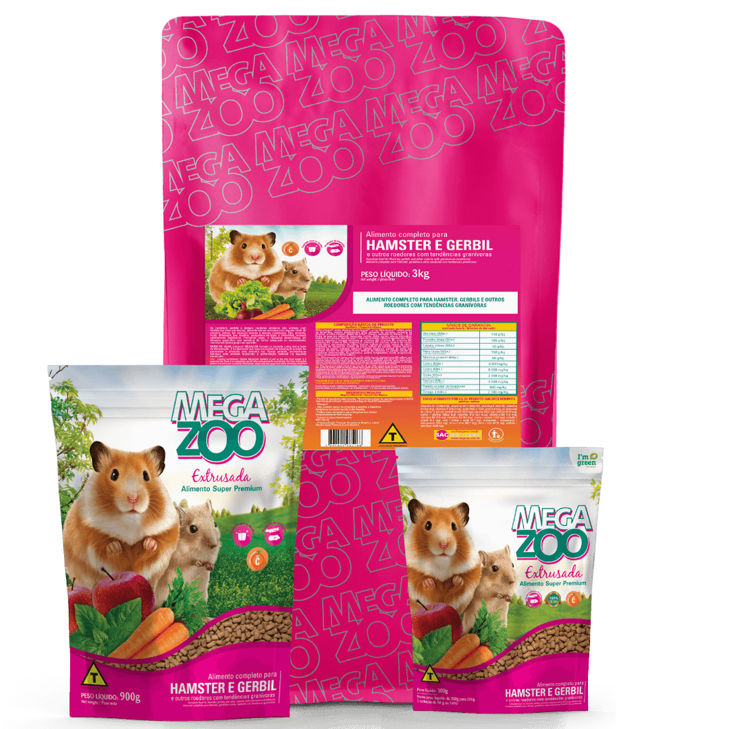 Megazoo Hamster Adulto 300g