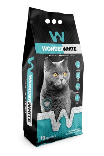 Arena Aglomerante Gato Wonder White 10kg Jabon Marsella