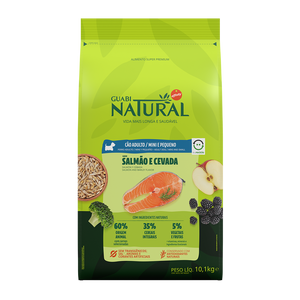 Guabi Natural Adulto Raza Pequeña Salmon y Cebada 1Kg Con Regalo