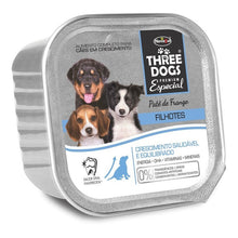 Cargar imagen en el visor de la galería, Pate Perro Three Dogs Cachorro 150g (caja X12)