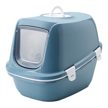 Cargar imagen en el visor de la galería, Baño Sanitario Para Gato Savic Reina 3en1 Extra Grande 64x46x48cm