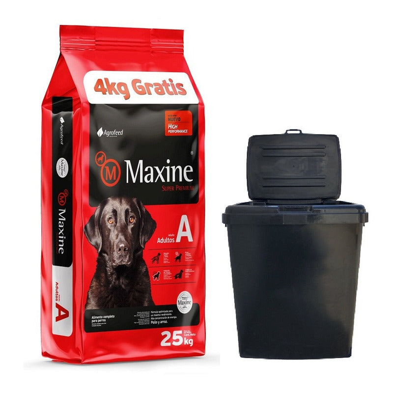 Maxine Adulto 25kg Con Contenedor