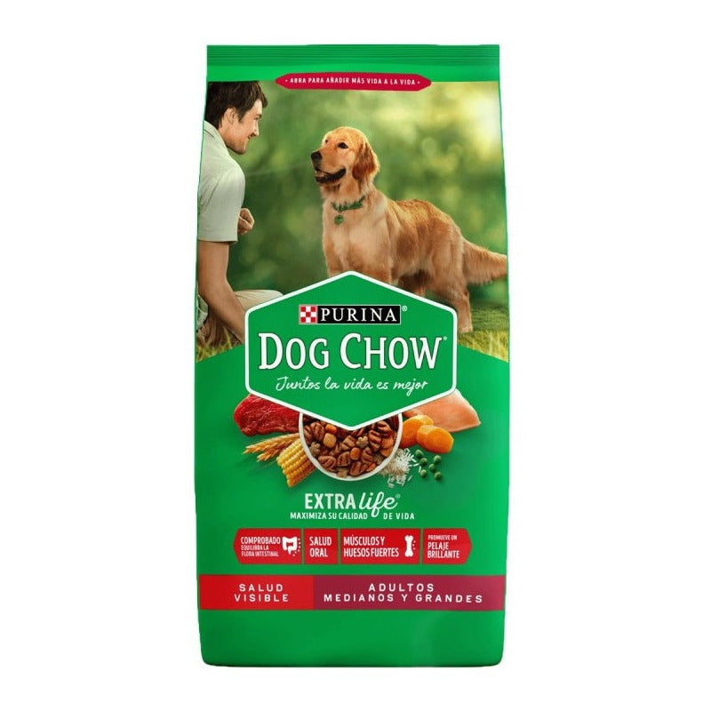 Dog Chow Adulto Mediano Grande 21k  ( I V A  O F F )
