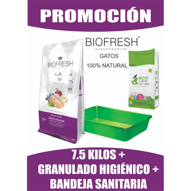 Biofresh Super Premium Gato Adulto 7.5 Kg + Con Obsequios