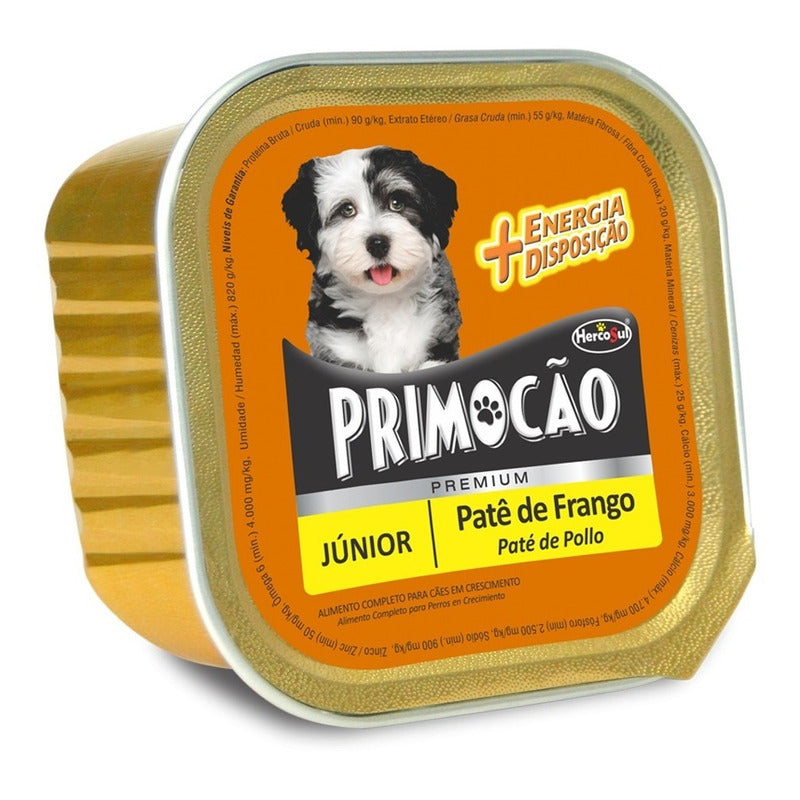 Pate Perro Primocao Junior Pollo 300 Grs