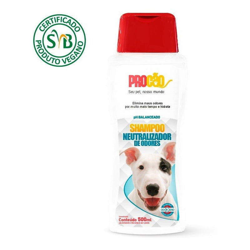 Shampoo Para Perros Neutralizador De Olores Procao 500ml