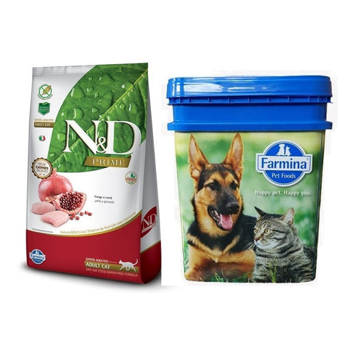 Farmina N & D Grain Free Feline Adulto 7.5 Kg Con Regalo