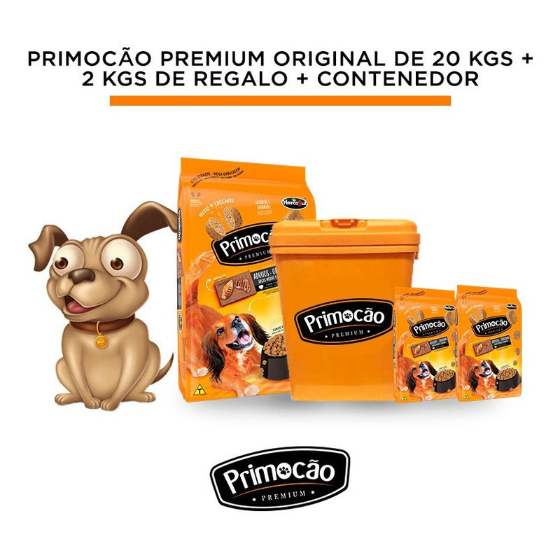 Primocao Premium Adulto 20+2kg + Contenedor