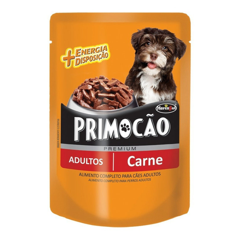 Pouch Perro Primocao Adulto Carne 100 Grs (caja X12)