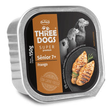 Cargar imagen en el visor de la galería, Pate Perro Three Dogs Senior Pollo 150 Grs (caja X12)