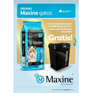 Maxine Gatos Adulto 7.5 Kg + Contenedor