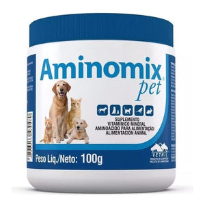 Aminomix Pet Suplemento Vitamínico 100 Grs Vetnil