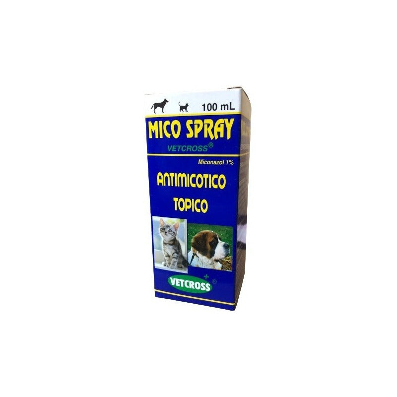 Mico Spray Vetcross Antimicótico Topico 100 Ml
