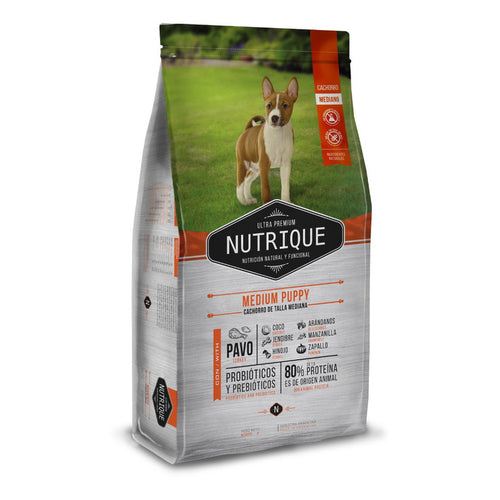 Nutrique Ultra Premium Puppy Raza Mediana 1kg Con Regalo