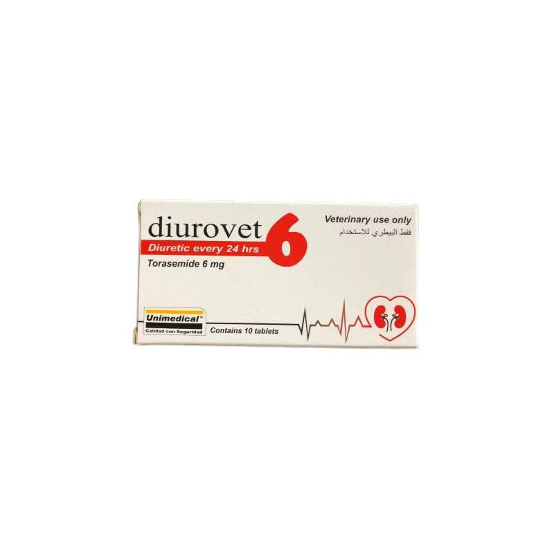 Diurovet 6 Unimedical 10 Comprimidos