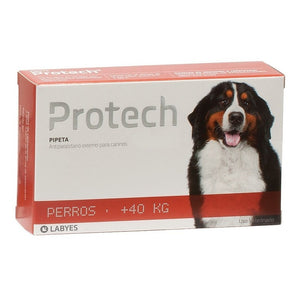 Pipeta Antipulgas Protech Perro Mas De 40 Kg.