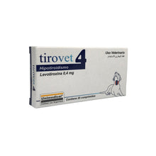 Cargar imagen en el visor de la galería, Tirovet T4 0.4mg Hipotiroidismo Unimedical 20 Comprimidos