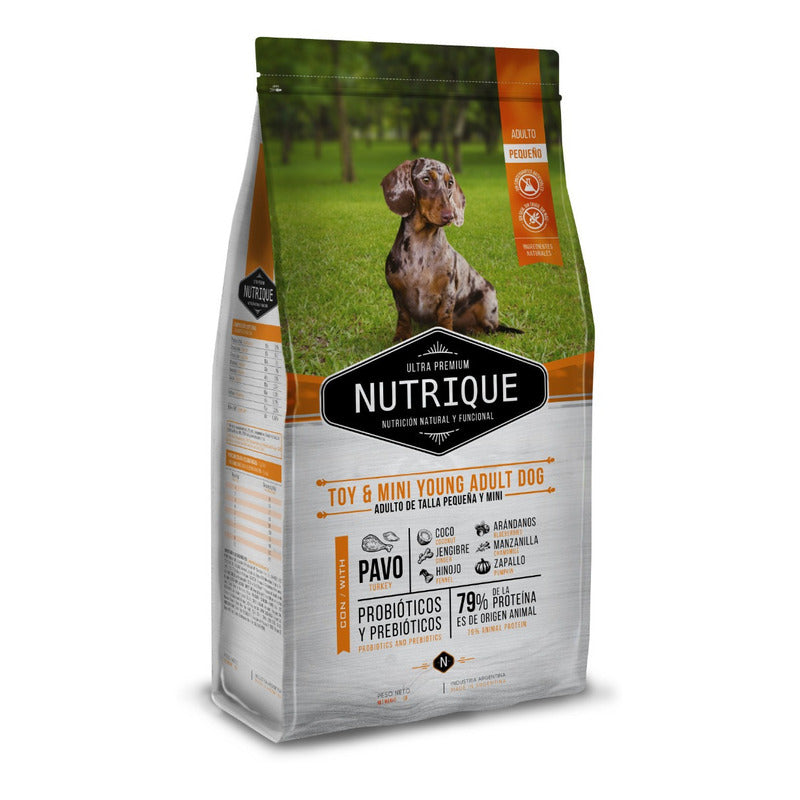 Nutrique Ultra Premium Adulto Raza Pequeña 7,5kg Con Regalo