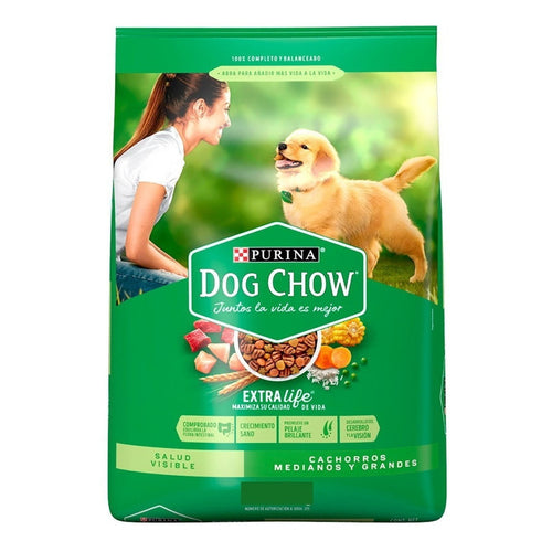 Dog Chow Cachorro Raza Mediana Y Grande 3 Kg Con Regalo