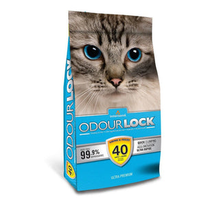 Super Pack Arena Gato Aglomerante Intersand Odour Lock 24kg Sin Aroma