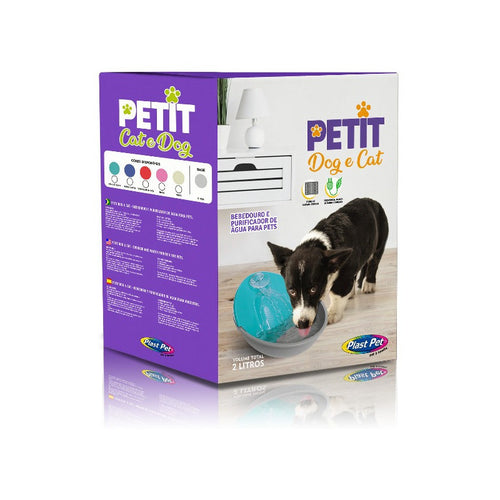 Fuente De Agua Plast Pet Para Perros y Gatos 2L Petit