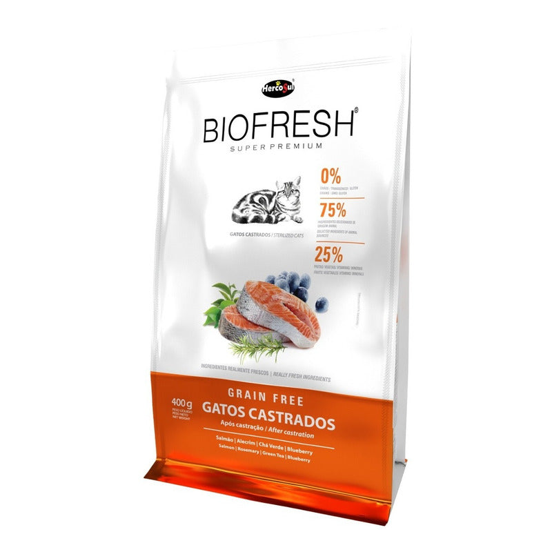 Biofresh Super Premium Gato Castrado 1,5k Con Regalo