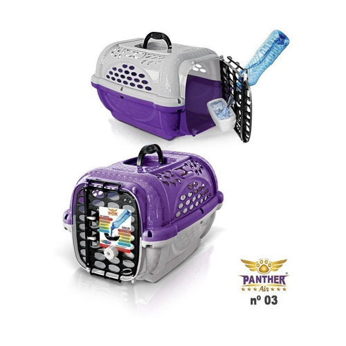 Jaula Transportadora Panther N4  Perros y Gatos Hasta 18kg