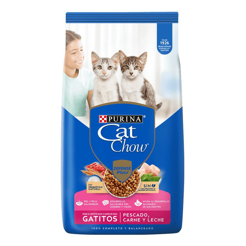 Purina Cat Chow Gatitos 15k + 3 Salsas