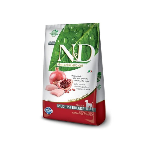 Farmina N & D Grain Free Adulto Medium 10.1 Kg Con Regalo