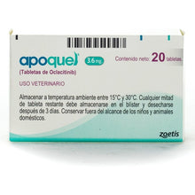 Cargar imagen en el visor de la galería, Apoquel Dermatitis Alérgica En Perro 3.6 Mg. 20 Comprimidos