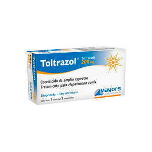Toltrazol Comprimidos 200mg (3un. ) Mayors