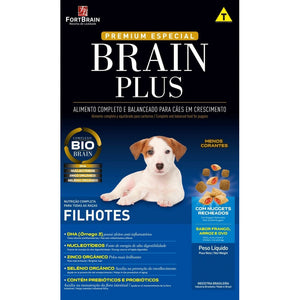 Brain Plus Premium Cachorro 8kg Con 2 Pates