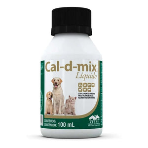 Cal D Mix Suplemento Mineral Con Calcio 1 litro Vetnil