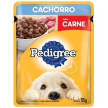 Cargar imagen en el visor de la galería, Pouch Pedigree Cachorro Carne 85 Grs (caja X12)