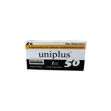Cargar imagen en el visor de la galería, Uniplus 50 Antiparasitario Unimedical 10 Comprimidos