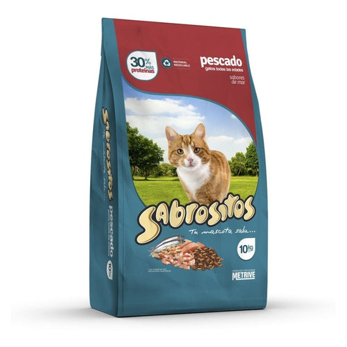 Sabrositos Gatos Pescado 10kg