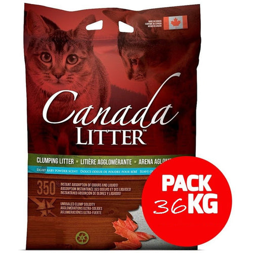 Super Pack Arena Aglomerante Canada Litter 36kg