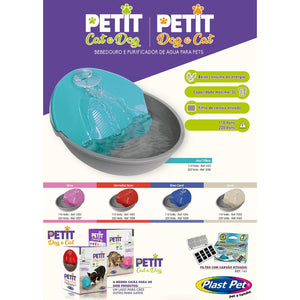 Fuente De Agua Plast Pet Para Perros y Gatos 2L Petit
